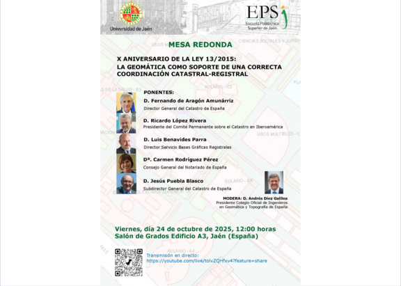 Mesa redonda geomática