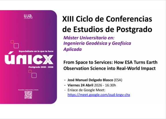 Master Geodésica y Geofísica Aplicada