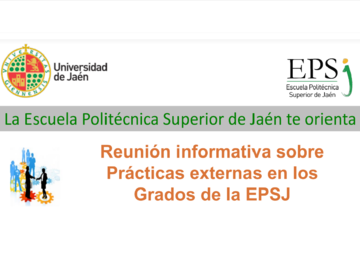 Reunión informativa sobre Prácticas externas en los Grados de la EPSJ