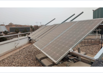 Imagen placa fotovoltaica